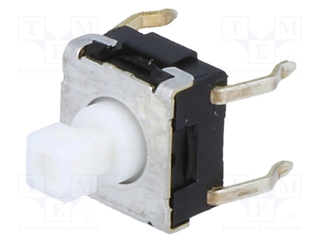 Microswitch TACT; SPST-NO; Pos: 2; 0.05A/24VDC; THT; none; 1.57N