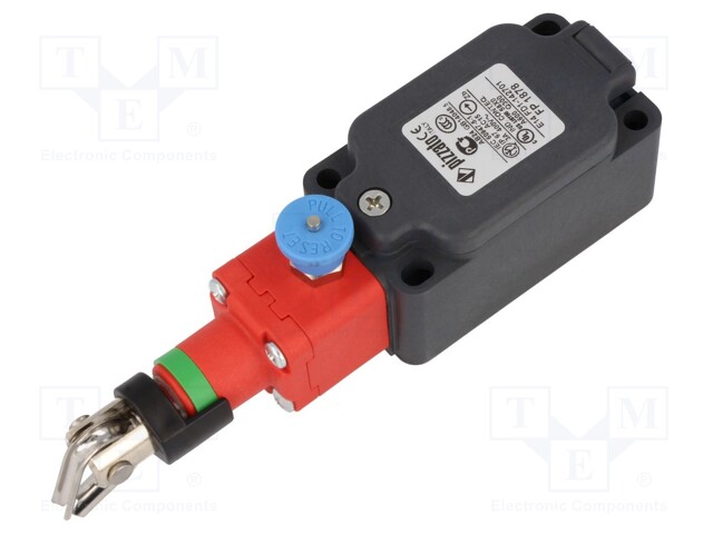 Safety switch: singlesided rope switch; NC + NO; Series: FP; IP67