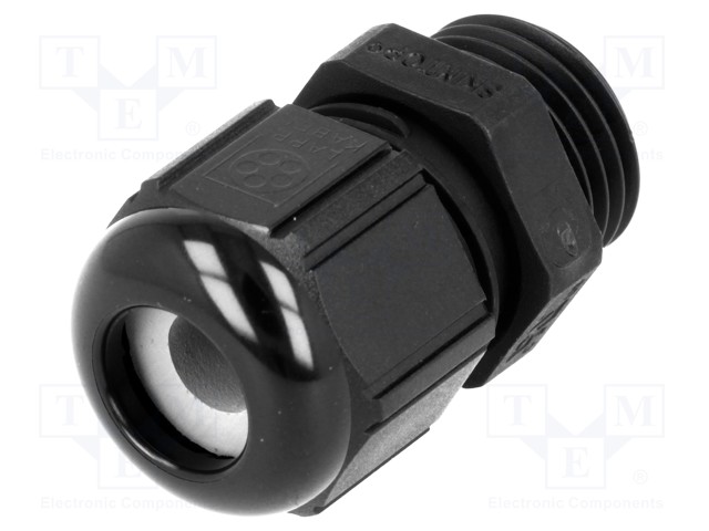 Cable gland; M16; IP68,IP69K; Mat: polyamide; black