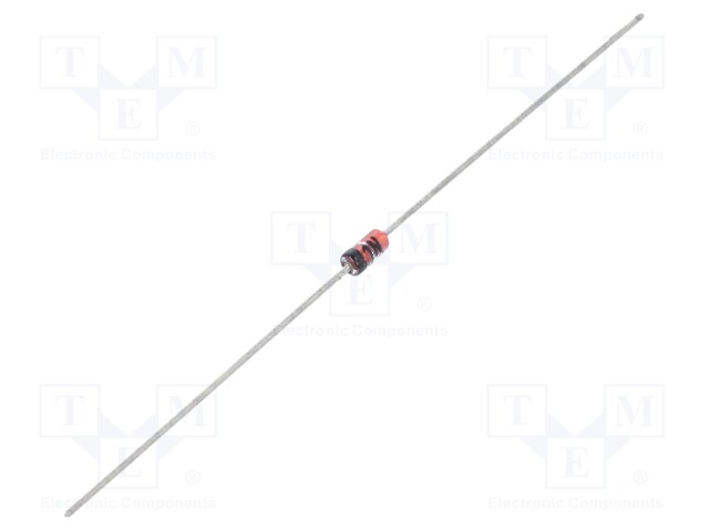 Diode: Zener; 0.5W; 28V; DO35; single diode; 100nA