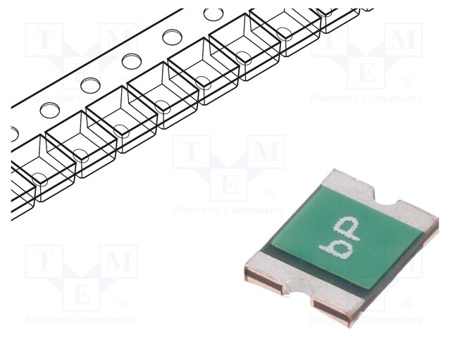 Fuse: PTC polymer; 750mA; Imax: 100A; Case: 1210; 0ZCH