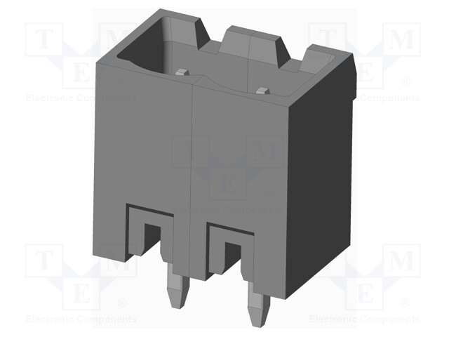 Connector: pluggable terminal block; socket; male; on PCBs