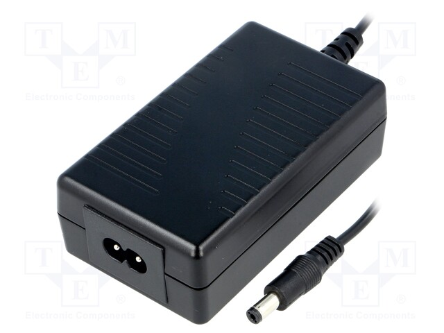 Power supply: switched-mode; 5VDC; 2.4A; Out: 5,5/2,1; 12W; 0÷50°C