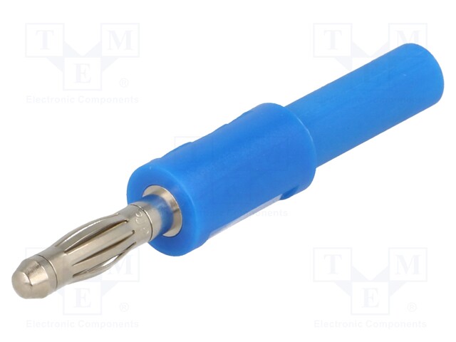 Adapter; 4mm banana; banana 4mm socket,banana 4mm plug; 10A