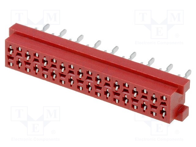 Socket; wire-board; female; PIN: 18; THT; on PCBs; 30V; 1A; -40÷105°C