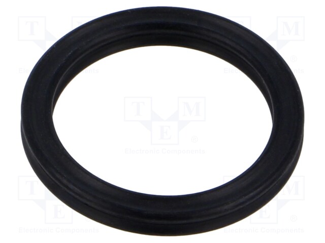 X-ring washer; NBR; Thk: 3.53mm; Øint: 24.99mm; -40÷100°C