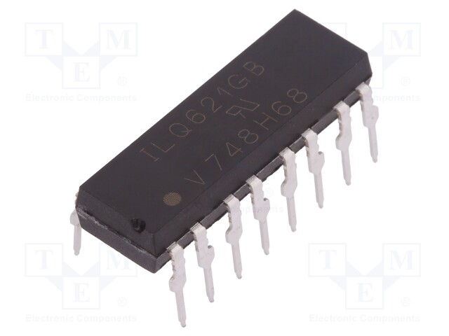 Optocoupler; THT; Channels: 4; Out: transistor; Uinsul: 5.3kV; DIP16