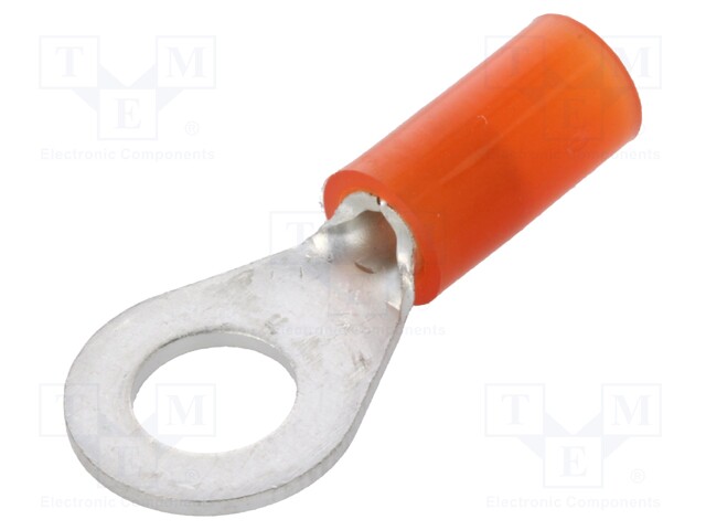 Ring terminal; M5; Ø: 5.3mm; 0.5÷1.5mm2; crimped; for cable; tinned