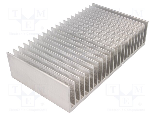 Heatsink: extruded; grilled; L: 150mm; W: 262mm; H: 60mm; aluminium