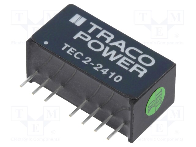 Converter: DC/DC; 2W; Uin: 18÷36V; 3.3VDC; Iout: 500mA; SIP8; 4.5g