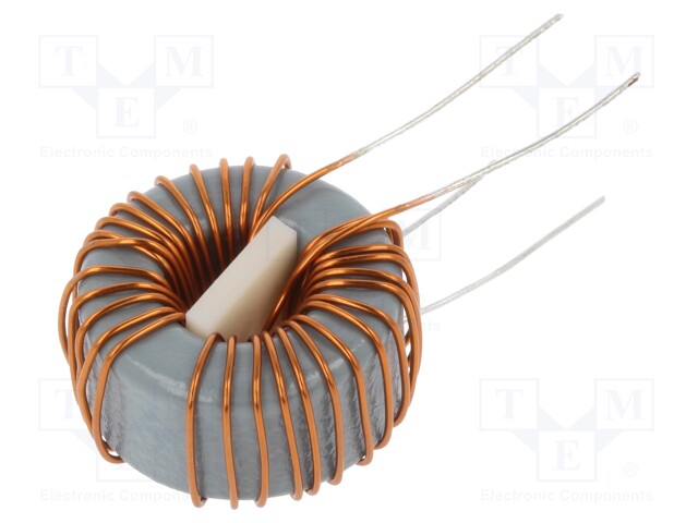 Inductor: wire; THT; 3.3mH; 1.9A; 46mΩ; 230VAC; 12x7mm; -20÷+50%