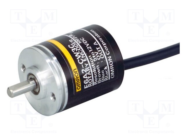 Encoder: incremental; Usup: 12÷24VDC; 200imp/revol; shaft 4mm