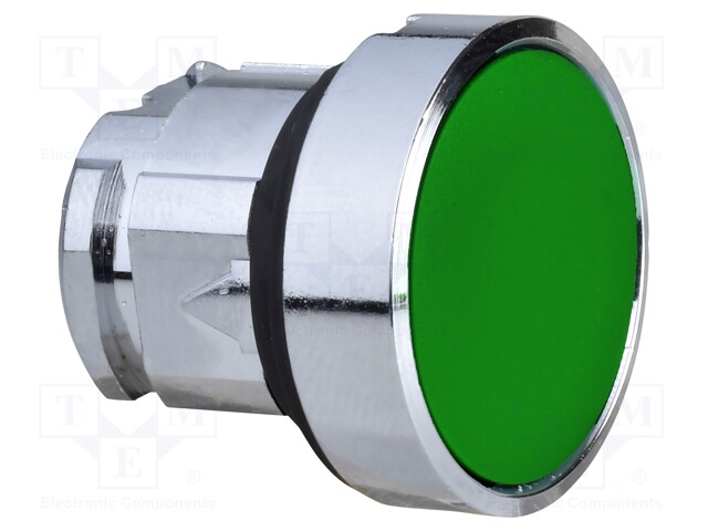 Switch Actuator, Green, Schneider Harmony XB4 Series 22mm Non-Illuminated Push Button Switches