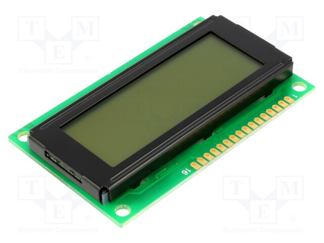 Display: LCD; alphanumeric; FSTN Positive; 20x4; 77x47x10.1mm; LED