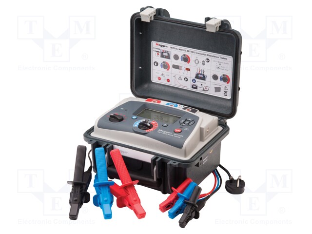 Meter: insulation resistance; LCD,bargraph; 10kΩ÷35TΩ; IP65