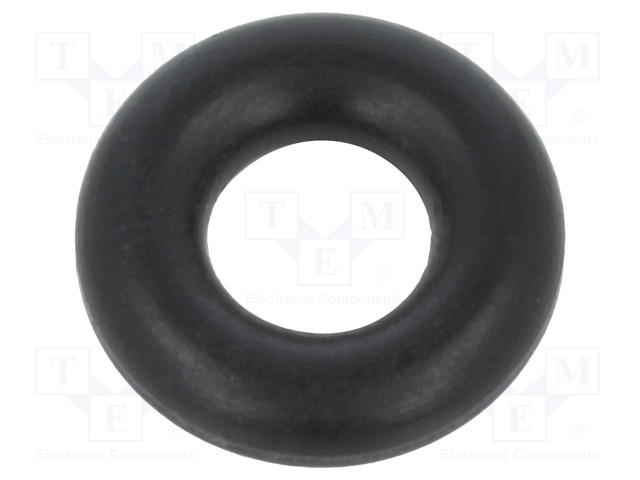 O-ring gasket; NBR; D: 3mm; Øint: 5mm; black; -30÷100°C