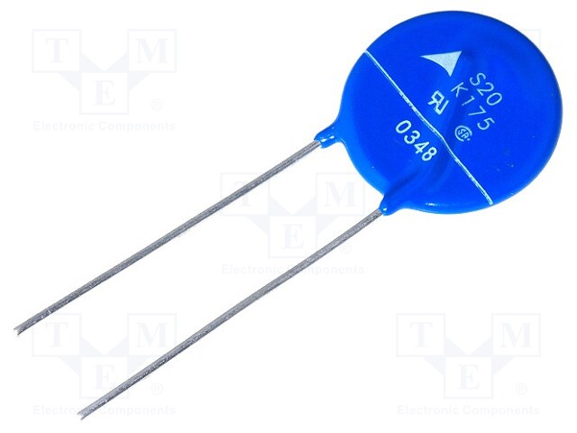 Varistor: metal-oxide; THT; 175VAC; 225VDC; 270V; 8000A; 98J