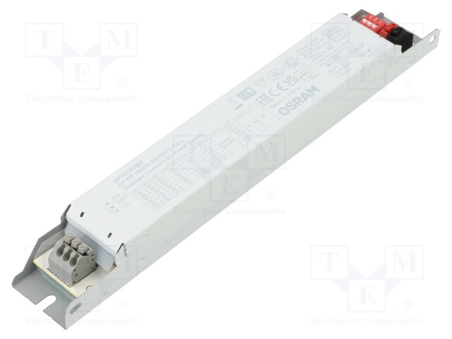 Power supply: switched-mode; LED; 18.9W; 32÷54VDC; 100÷350mA; IP20