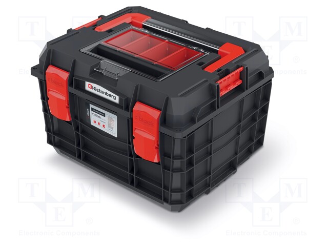 Toolbox; 450x380x297mm; polymer; C BLOCK ALU LOG; 25kg