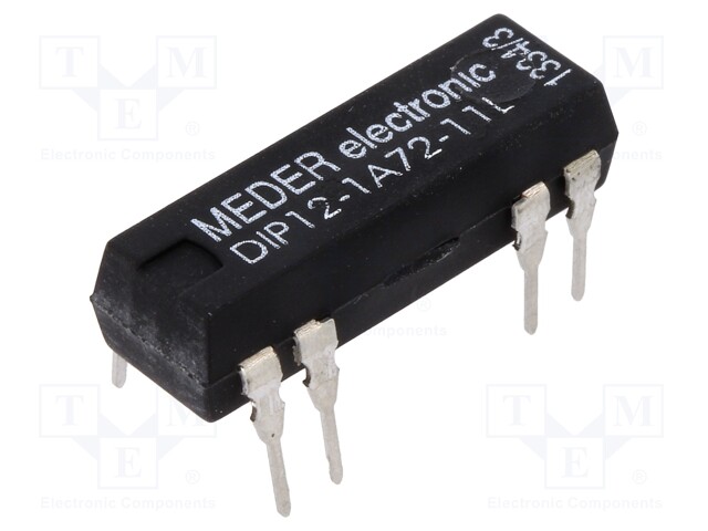 Relay: reed; SPST-NO; Ucoil: 12VDC; 500mA; max.200VDC; max.200VAC