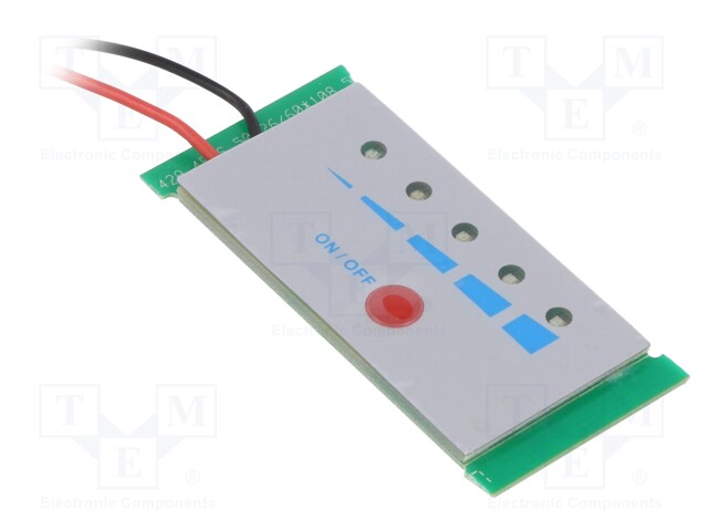 Battery fuel gauge; 11.1V; battery packs; Leads: cables