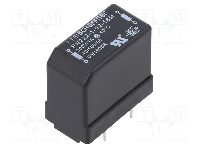 Inductor: wire with current compensation; THT; 18mH; 1A; 630mΩ