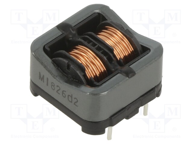 Inductor: wire; THT; 16.4mH; 1.8A; 210mΩ; -25÷120°C; 250VAC