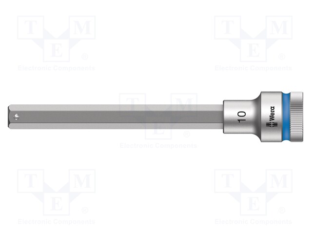 Key; Hex-Plus hexagon keys,socket spanner; HEX 10mm; 1/2"; 140mm