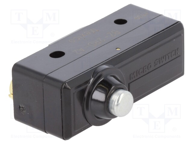 Microswitch SNAP ACTION; precise operation,with pin; SPDT; IP40