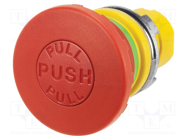 Switch: emergency stop; 22mm; Stabl.pos: 2; red; none; IP65; 46