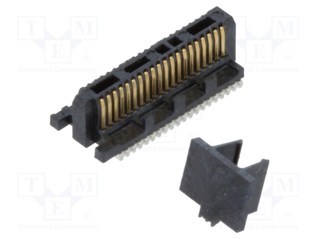 Connector: PCB to PCB; male; PIN: 20; 0.4mm; ST4; gold-plated; SMT