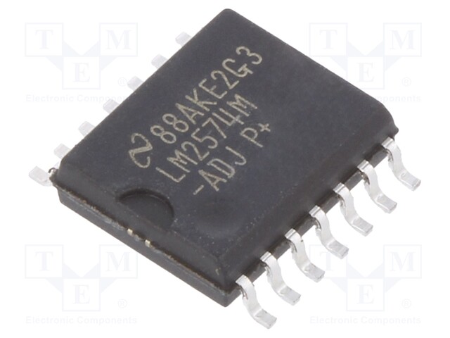 PMIC; DC/DC converter; Uin: 4÷40V; Uout: 1.23÷37V; SO14-W; buck