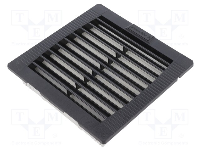 Filter; Mounting: push-in; 120g; IP55; Cutout: 125x125mm; D: 26mm