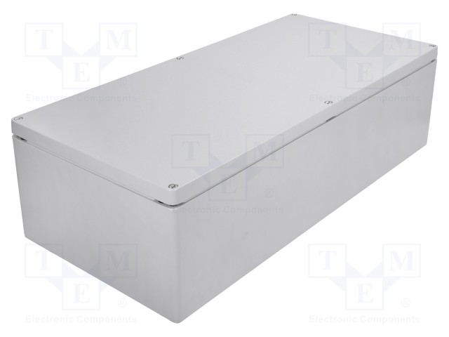 Enclosure: multipurpose; X: 310mm; Y: 600mm; Z: 180mm; ALUEIN; grey