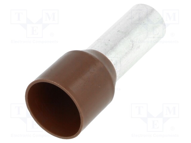 Bootlace ferrule; insulated; copper; Insulation: polypropylene