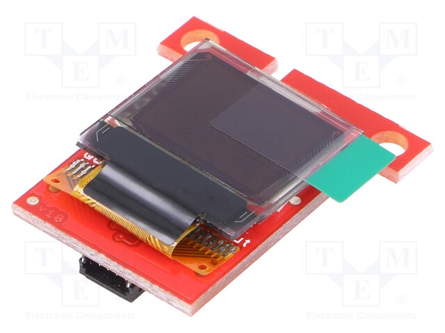 Module: display; OLED display; Qwiic; 3.3VDC; I2C; Colour: blue