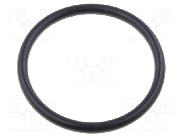 O-ring gasket; NBR; D: 1.5mm; Øint: 17mm; M20; black; -20÷100°C