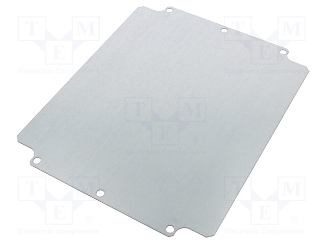 Mounting plate; steel; W: 215mm; L: 264mm; Series: EURONORD