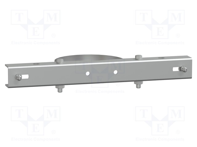 Pole mounting kit; galvanised steel; 395mm