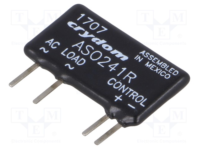 Relay: solid state; Ucntrl: 4÷10VDC; 1.5A; 12÷280VAC; Series: ASO