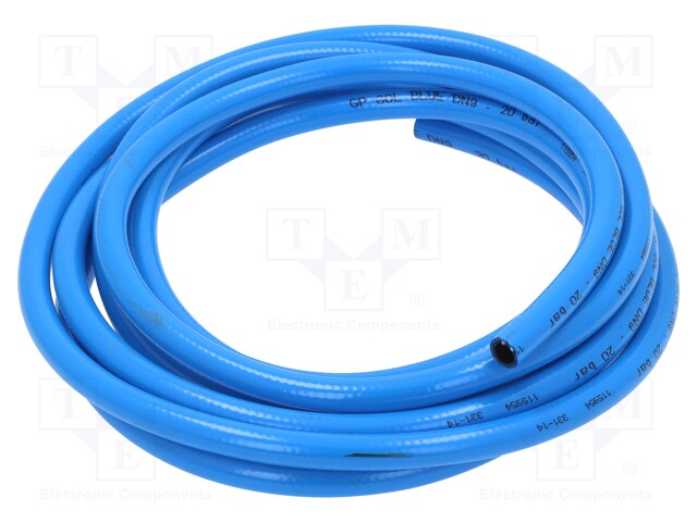 Connection lead; 20bar; L: 50m; PVC,SBR; blue