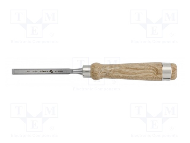 Chisel; wood; Tipwidth: 10mm; L: 140mm