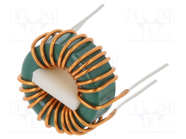 Inductor: wire; THT; 680uH; 3A; 12mΩ; 230VAC; 17x6mm; -20÷+50%; 10kHz