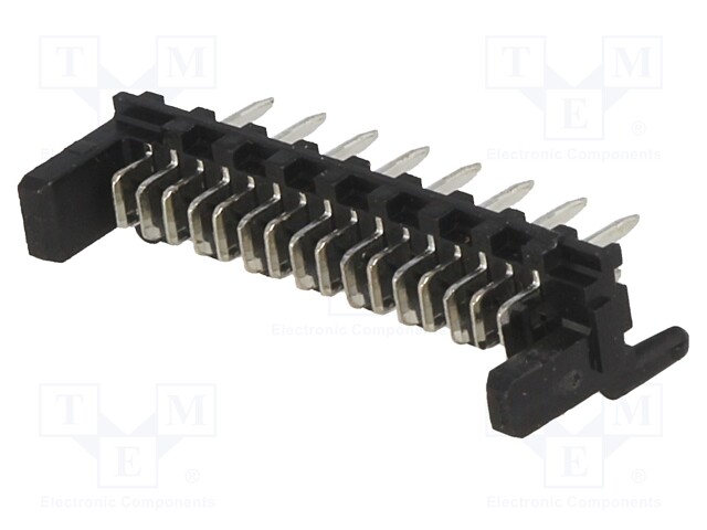 Socket; wire-board; male; PIN: 16; 1.27mm; THT; PicoFlex; 1.2A; 250V