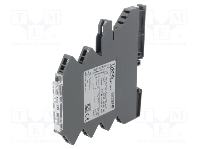 Circuit breaker; Inom: 2A; DIN; IP20; Leads: spring clamps; 690000h