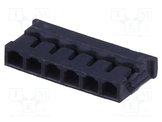 Plug; wire-board; female; 1.2mm; PIN: 6; IDC; for cable; -25÷85°C