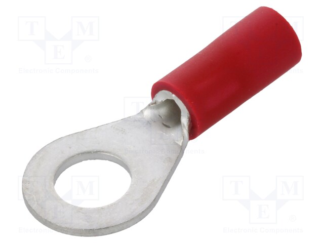 Ring terminal; M5; Ø: 5.3mm; 0.5÷1.5mm2; crimped; for cable; tinned