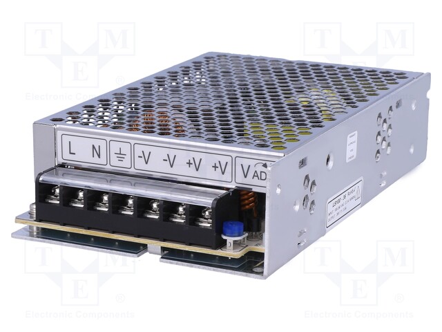 Power supply: industrial; single-channel,universal; 100W; 36VDC