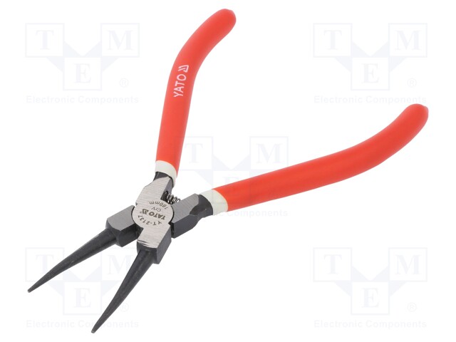 Pliers; internal circlip; Ring: internal; 180mm; V: straight