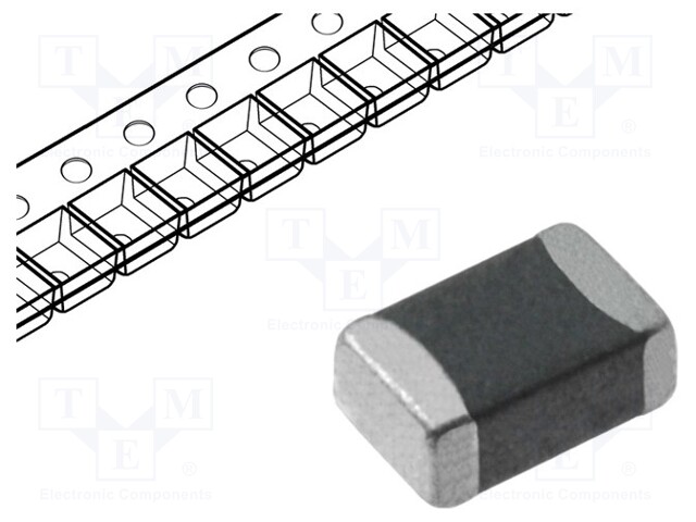 Ferrite: bead; Imp.@ 100MHz: 600Ω; Mounting: SMD; 2A; Case: 0805